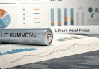 Lithium Metal Prices Trend Chart with Quarterly Index and Forecast Prices Outlook