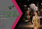 Đăng Ký DU88: Trải Nghiệm Giải Trí Đỉnh Cao Chỉ Với Một Click