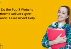 How Do the Top 3 Website Platforms Deliver Expert Academic Assessment Help