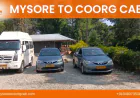 Can I Book a Taxi from Mysore to Coorg Online?