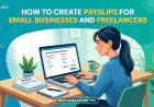 How to Create Payslips for Small Businesses and Freelancers