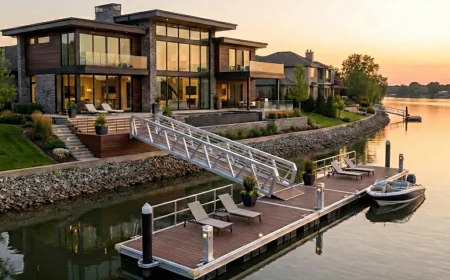 Durable Modular Floating Aluminum Docks