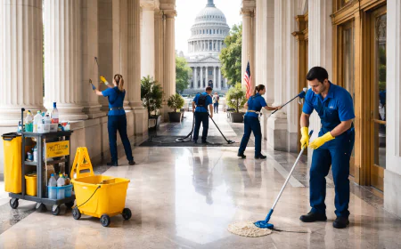 Government Buildings Cleaning Service | Professional & Secure Public Facility Cleaning