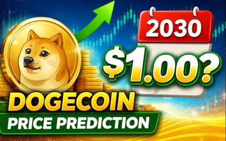 Dogecoin Price Prediction 2026 – 2030: Will DOGE Reach $1?