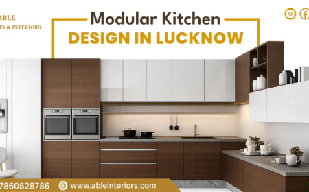 Luxury Modular Kitchen Design in Lucknow