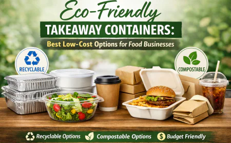 Eco-Friendly Takeaway Containers: The Best Low-Cost Options for Your Food Business