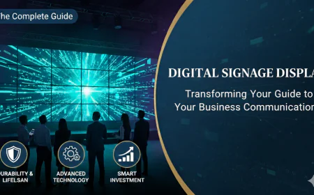 Digital Signage Display: The Complete Guide to Transforming Your Business Communication