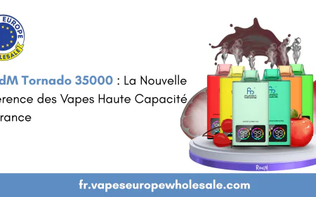 RandM Tornado 35000 : La Nouvelle Référence des Vapes Haute Capacité en France
