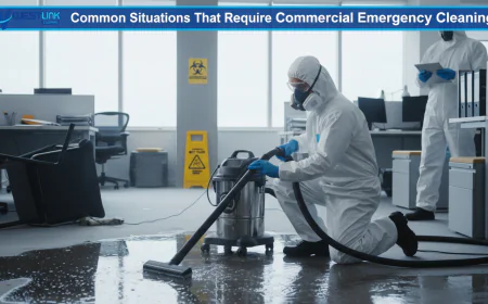 Common Situations That Require Commercial Emergency Cleaning