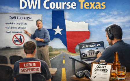 Texas DWI Repeat Offender Program Online: Court-Approved Course Requirements and Completion Guide