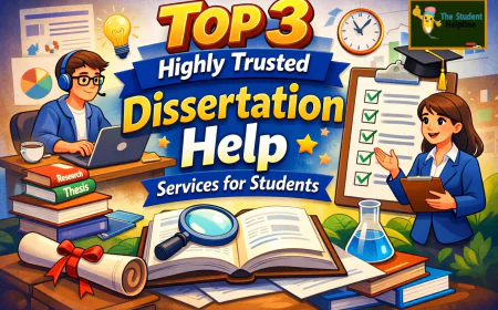 Top 3 Highly Trusted Dissertation Help Services for Students