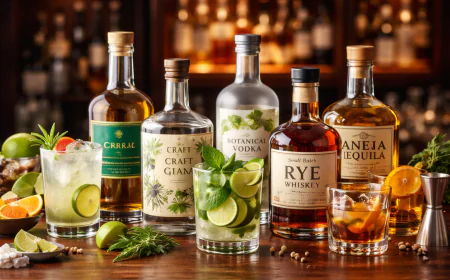 How to Create 10 Classic Cocktails with 5 Bottles