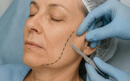 جراحة شد الوجه وإعادة توزيع الدهون