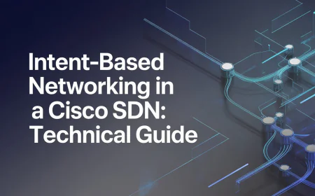 Intent-Based Networking in Cisco SDN: A Technical Guide