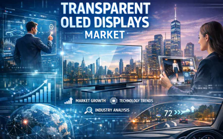 Transparent OLED Displays Market Poised for Strong Growth Through 2031 Amid Rising Demand for Smart Visual Solutions