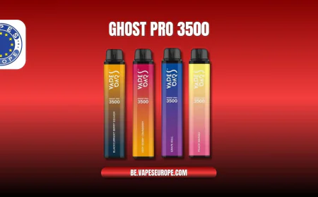 Ghost Pro 3500 – Compacte Kracht in een Moderne Disposable Vape