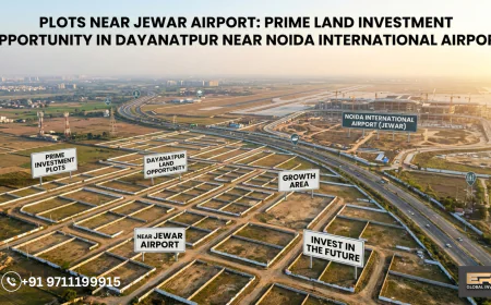 Plots Near Jewar Airport: Prime Land Investment Opportunity in Dayanatpur Near Noida International Airport