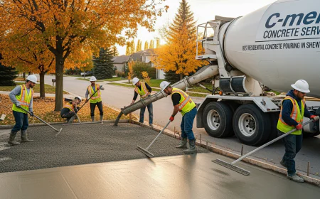 Best Residential Concrete Pouring in Sherwood Park