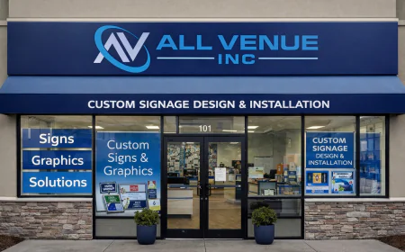 Interior Sign Companies FL: All Venue Graphics and Signs
