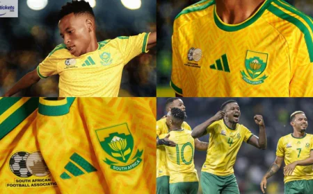 Mexico Vs South Africa Tickets: Adidas unveils new South Africa kit ahead of FIFA World Cup