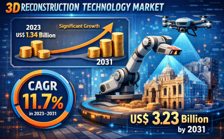 3D Reconstruction Technology Market: Trends, Adoption Patterns, and Growth Outlook 2031
