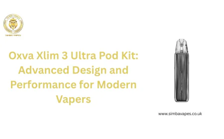 Oxva Xlim 3 Ultra Pod Kit: Advanced Design and Performance for Modern Vapers