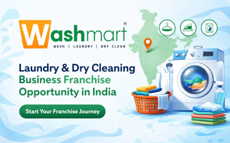 Washmart Best Laundry Franchise & Dry Cleaning Business In India