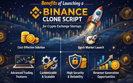 Benefits of Launching a Binance Clone Script for Crypto Exchange Startups