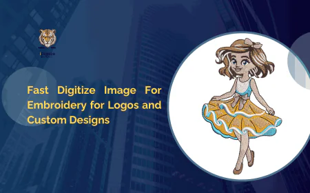 Fast Digitize Image For Embroidery for Logos and Custom Designs