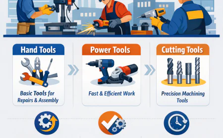 What Are Industrial Tools and Equipments and How Do They Help Businesses Work Better?