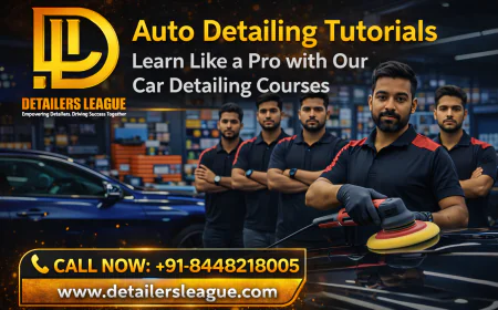 Car Detailing Course: Auto Detailing Tutorials Learn Like a Pro.