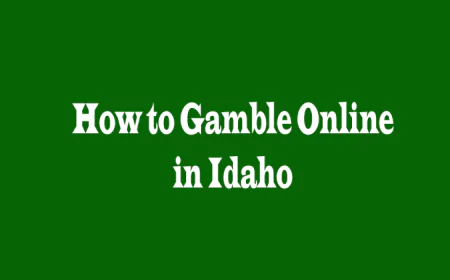 How to Gamble Online in Idaho: 5 Perspectives