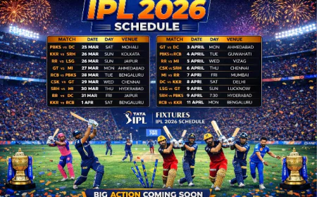 IPL 2026 Schedule: Dates, Fixtures, and Teams Gallery
