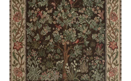 Transform Your Space with the William Morris Tree of Life Tapestry: Belgian Woven Wall Hanging