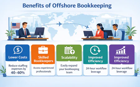 Why Growing Businesses Rely on Offshore Bookkeeping for Scalability? 