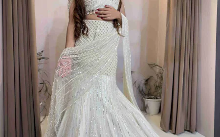 Modern Bridal Reception Looks Featuring Fishcut Gowns