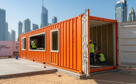 What Makes Container Conversion in Dubai a Smart Choice for Sustainable Building Projects?