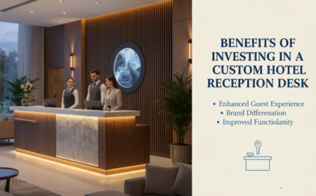 Benefits of Investing in a Custom Hotel Reception Desk