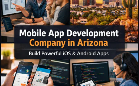 Mobile App Development Company in Arizona: Building Innovative Digital Solutions for Modern Businesses