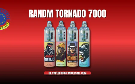 RandM Tornado 7000 – En Populær Disposable Vape i Danmark