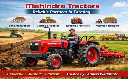 Mahindra Tractors — The Ultimate Heavy Duty Machines for Farming