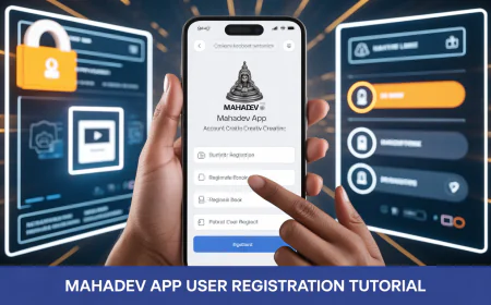 Mahadev App Secure Registration Process