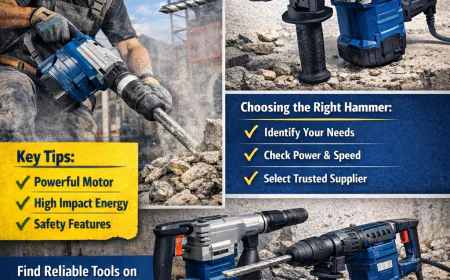 Best Electric Hammer and How to Choose an Electric Demolition Hammer