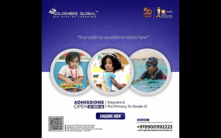 CBSE schools in bangalore for 11th and 12th - Goldenbee global school