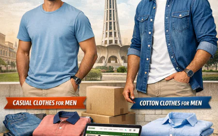 Online Men Clothing Stores in Pakistan – A Complete Guide to Style, Comfort, and Convenience