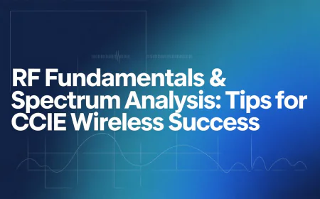 RF Fundamentals & Spectrum Analysis: Tips for CCIE Wireless Success