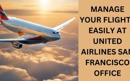 Travel Planning and Customer Support at United Airlines San Francisco Office