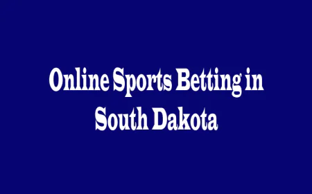 Online Sports Betting in South Dakota: Opportunities, Challenges, and Future Perspectives