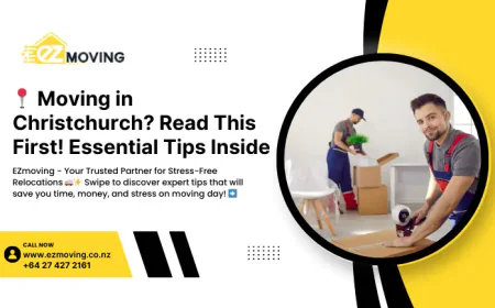 Reliable Removal Companies Canterbury | EZmoving Christchurch Removals & Packing Service