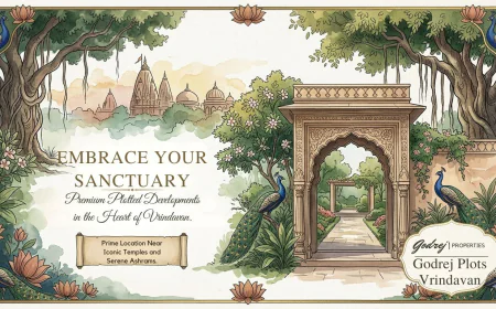 An Overview of Godrej Plots Vrindavan : A Premium Plotted Development